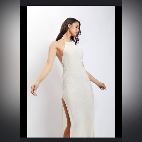 Meshki maxi dress with slits - Picture 3 of 6